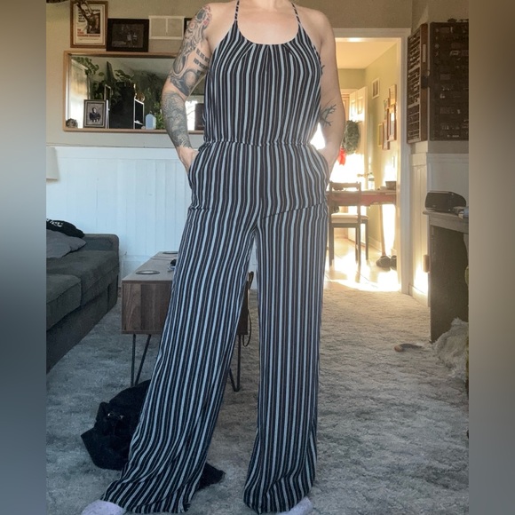 Striped Romper - Picture 3 of 3